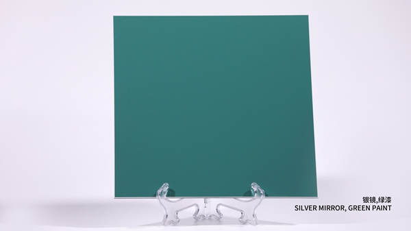 銀鏡,綠漆  SILVER MIRROR, GREEN PAINT