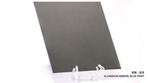 鋁鏡，藍漆  ALUMINIUM MIRROR, BLUE PAINT (2)