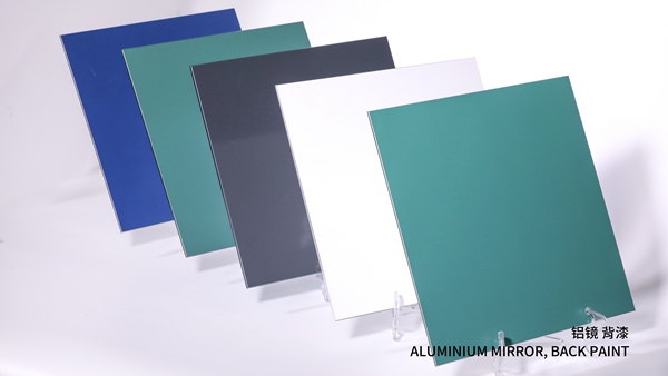 鋁鏡 背漆  ALUMINIUM MIRROR, BACK PAINT